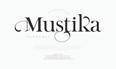 Graceful serif font with ornamental swashes, perfect for wedding invitations, branding, and elegant layouts