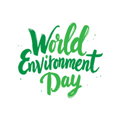 Calligraphic depiction for World Environment Day promotes ecological respect