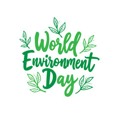 Obraz premium Green celebration: Promoting ecological awareness on World Environment Day