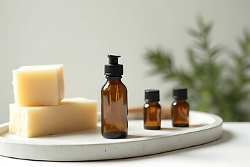 Creating natural skincare products home workshop diy tutorials calm environment close-up view