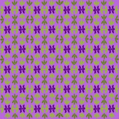 purple flowers avrangd