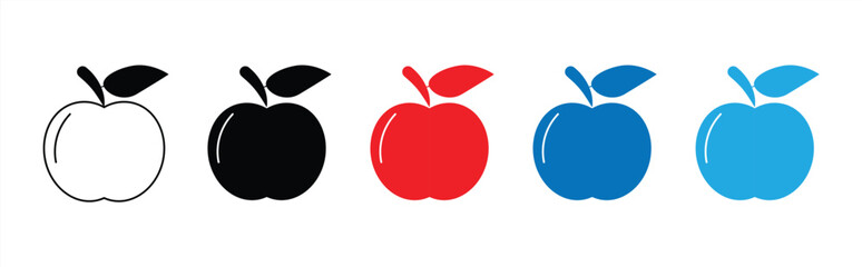 apple vector icon. Apple symbol for your web design.