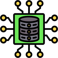 Digital Storage Icon