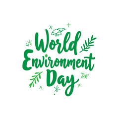 Obraz premium Celebrating environmental awareness: a whimsical design for world environment day