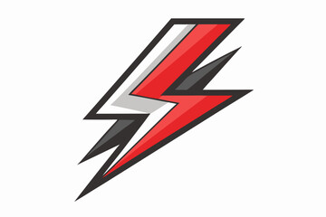 thin lightning bolt zigzag