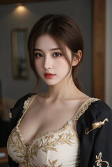 コスプレ、女性、美しさ、ファッション、モデル