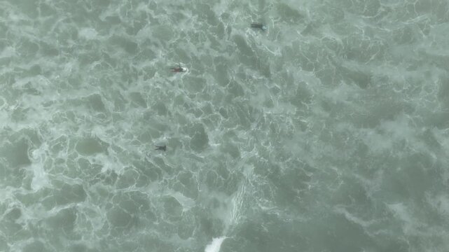 beach in San Clemente during the overcast morning weather