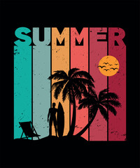 Summer T shirt Design