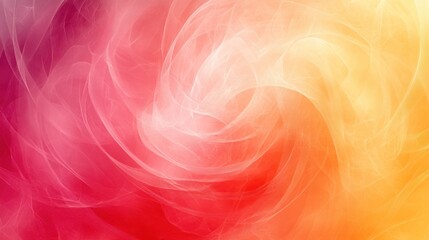 Obraz premium Abstract Swirls of Warm Colors: A Dreamy Digital Artwork