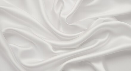 Obraz premium White Satin Fabric Backdrop