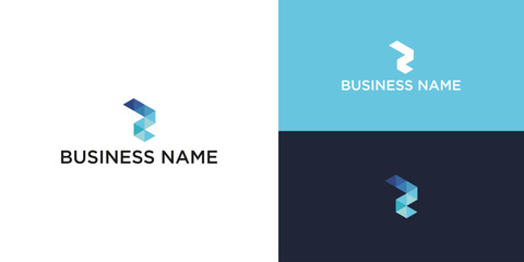 Abstract R Logo Design

