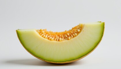 Slicing fresh melon delight kitchen counter food photography minimalist environment close-up view healthy eating concept