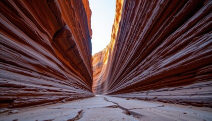 Exploring the stunning slot canyon arizona landscape photography natural wonder scenic view geology