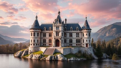 Fototapeta premium Castle Background