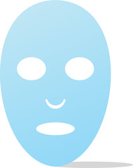 Obraz premium Face mask sheet water 