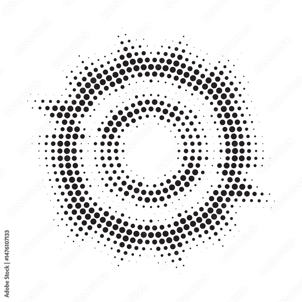 Poster burst halftone light effect. glowing light burst. abstract grunge halftone dots background. vector i