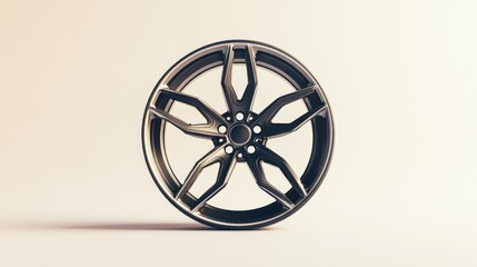 Obraz premium Modern alloy wheel