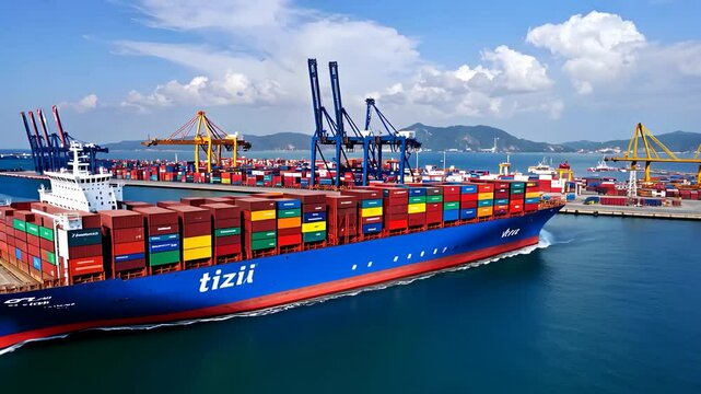 Container Ship Sailing: Global Trade & Maritime Commerce