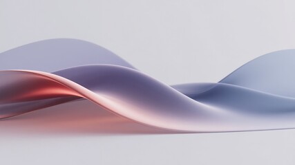Obraz premium Light Waves And Curves Background
