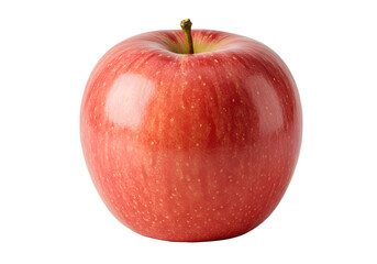 Pink lady apple isolated on transparent background Generative Ai.
