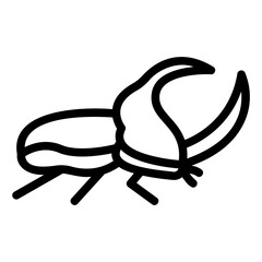 rhinoceros Line Icon