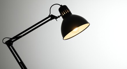 Black Adjustable Desk Lamp