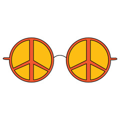 Psychedelic Retro Hippie Aesthetic Elements. Psychedelic vibes with bold colors and trippy shapes: smiling flowers, third eyes, mushrooms, and planets.