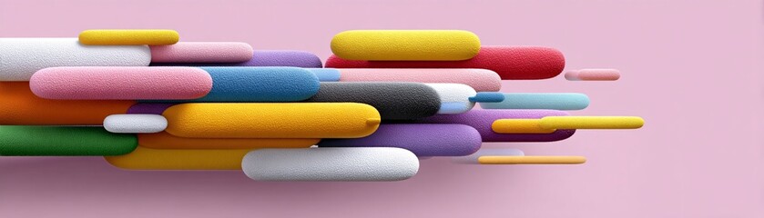 Abstract glitch art patterns, futuristic digital distortion, neon and RGB shifts, chaotic harmony, mesmerizing cyber aesthetic, innovative visual language, ultra HD creative rendering