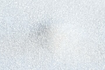 Fototapeta premium White Glitter Texture Shimmering with Pure Elegance and Radiant Sparkle for a Luxurious Aesthetic