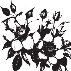 Fototapeta premium beautiful latest digital textile design flowers and leaves for printing
