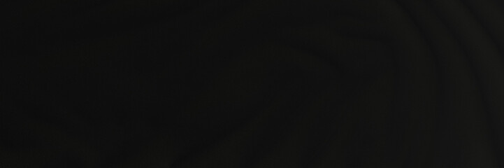 Abstract wavy black cloth background