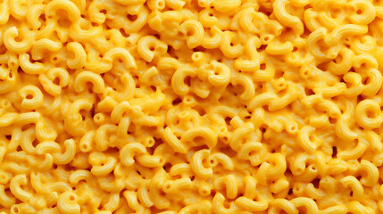 Close-Up of Uncooked Elbow Macaroni Pasta Background