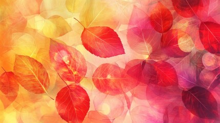 Autumn Leaves: A Symphony of Red and Gold