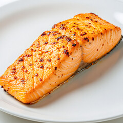 Grilled Salmon Steak