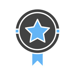 Accomplishment icon vector image. Suitable for mobile apps, web apps and print media.