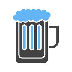Beers icon vector image. Suitable for mobile apps, web apps and print media.