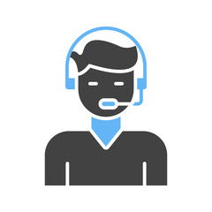 Customer Service icon vector image. Suitable for mobile apps, web apps and print media.