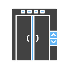 Elevator icon vector image. Suitable for mobile apps, web apps and print media.