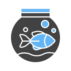 Fish icon vector image. Suitable for mobile apps, web apps and print media.