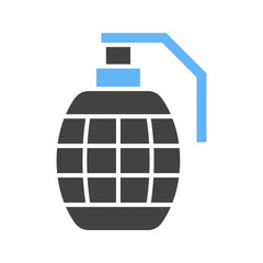 Grenade icon vector image. Suitable for mobile apps, web apps and print media.