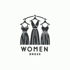 women dress shop logo 