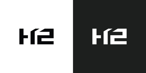 Obraz premium Letter H2 Logo Design