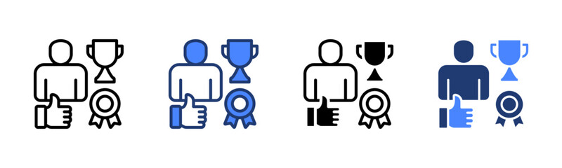 Achievement icon sheet multiple style collection