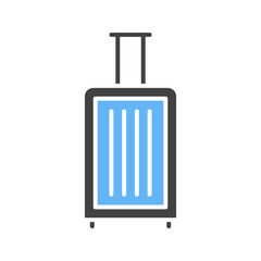 Luggage icon vector image. Suitable for mobile apps, web apps and print media.
