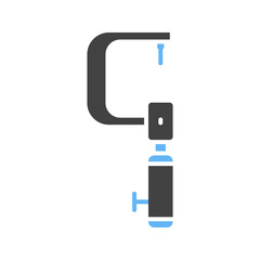 Micrometer icon vector image. Suitable for mobile apps, web apps and print media.