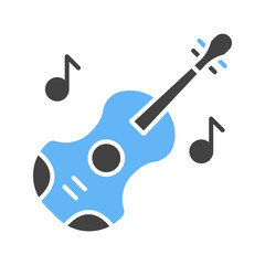 Musical Instrument icon vector image. Suitable for mobile apps, web apps and print media.