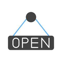 Open icon vector image. Suitable for mobile apps, web apps and print media.