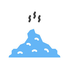 Residue icon vector image. Suitable for mobile apps, web apps and print media.