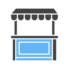 Stall icon vector image. Suitable for mobile apps, web apps and print media.