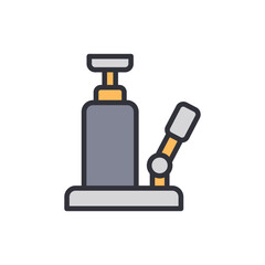 Hydraulic Car Jack Device For Automotive Repair And Maintenance Tasks